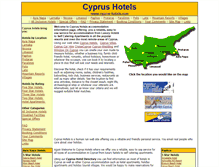 Tablet Screenshot of cyprus-hotels.com
